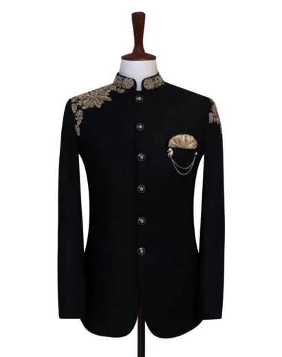 Black and golden prince coat